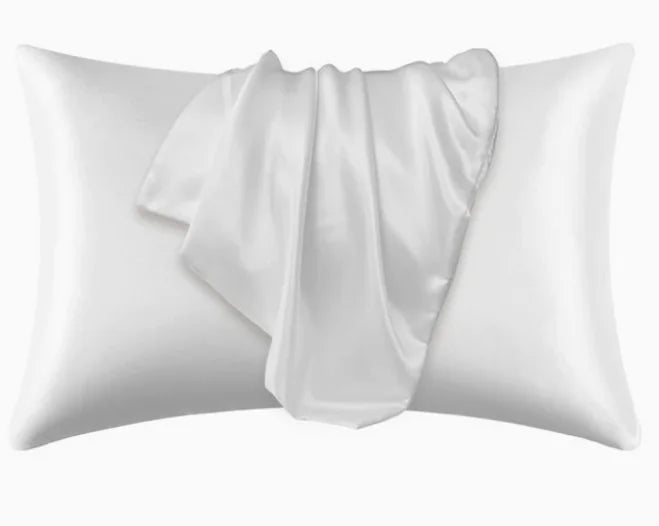 Luxury Satin Silk Pillowcases (Set of 2) for Hair & Skin – Anti-Frizz, Anti-Wrinkle