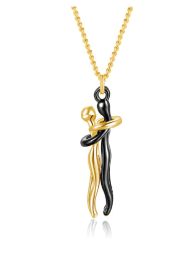 Hug Necklace – Unisex Symbol of Love and Connection