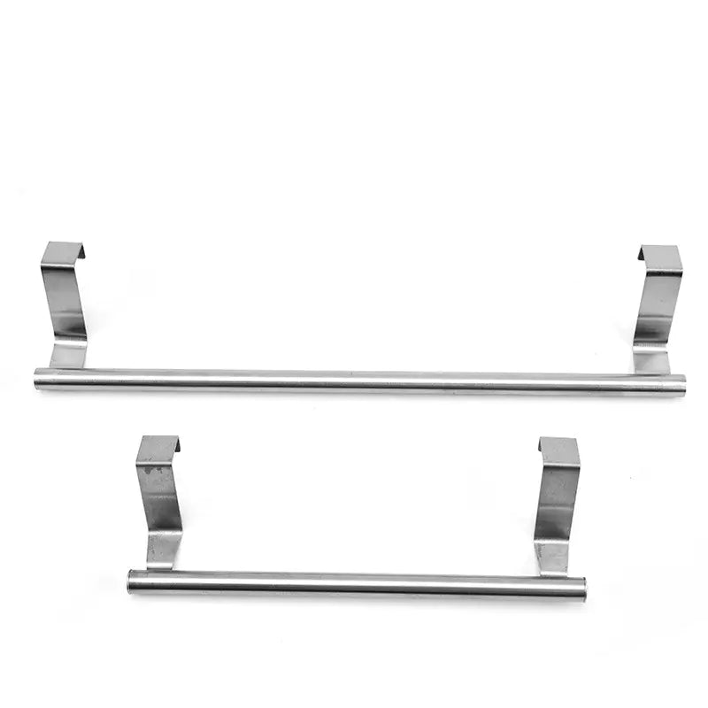Stainless Steel Towel Rack – Over-the-Door, No-Drill, Modern Minimalist Design