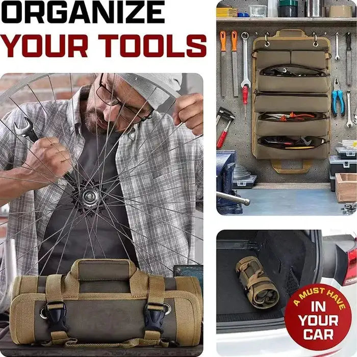 Tool Roll Organizer – Rugged & Stylish Gear Storage