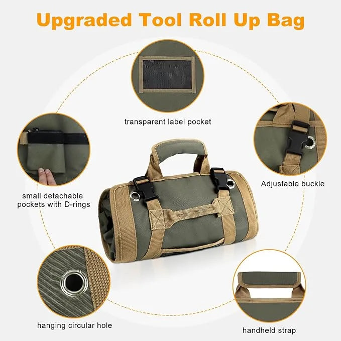 Tool Roll Organizer – Rugged & Stylish Gear Storage