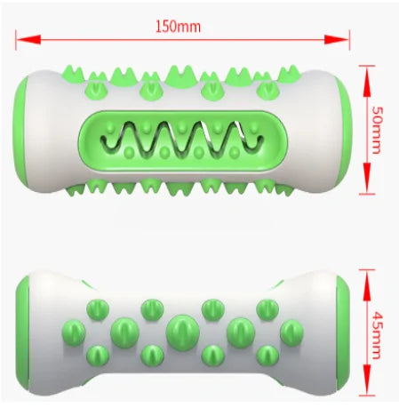 Dog Chew Toy Molar Toothbrush – Dental Cleaning & Gum Massage for Pets