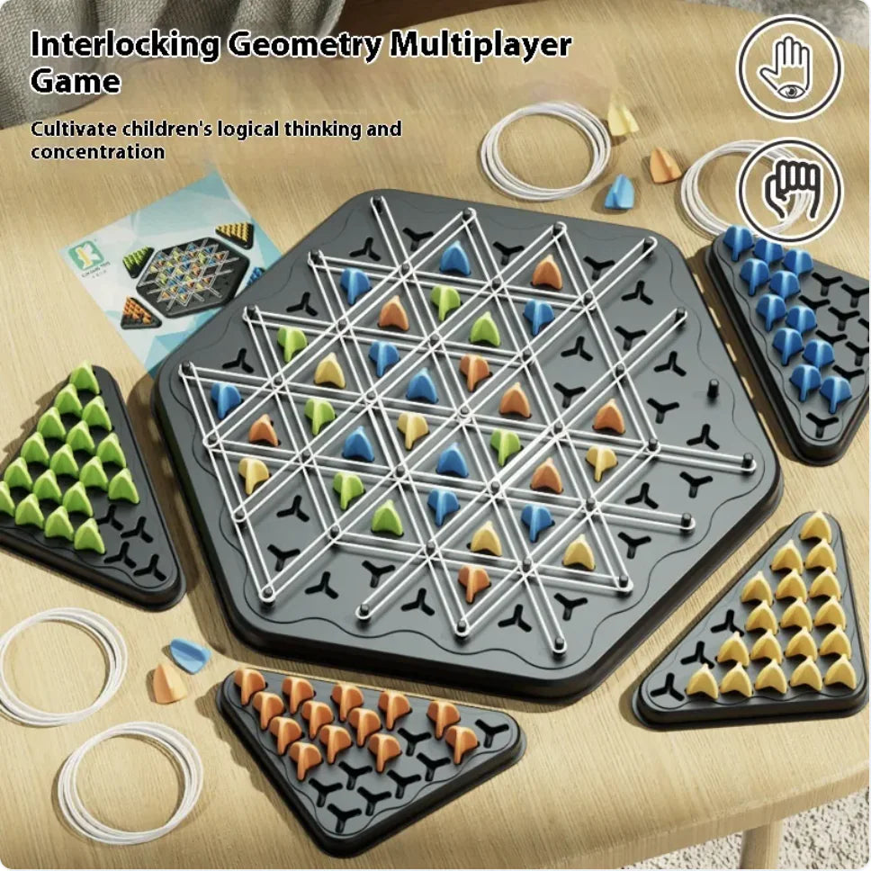 Chain Chess Puzzle Game – Strategic Family Board Game for All Ages