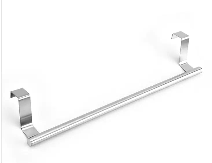 Stainless Steel Towel Rack – Over-the-Door, No-Drill, Modern Minimalist Design