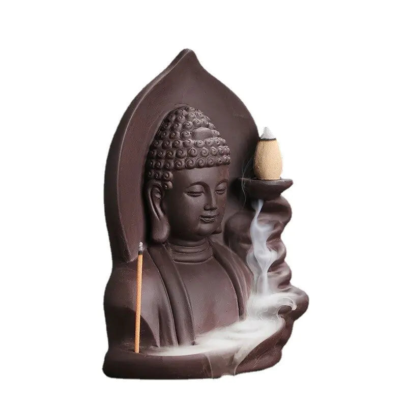Auspicious Clouds Incense Burner – Elegant Spiritual Holder for Home & Meditation