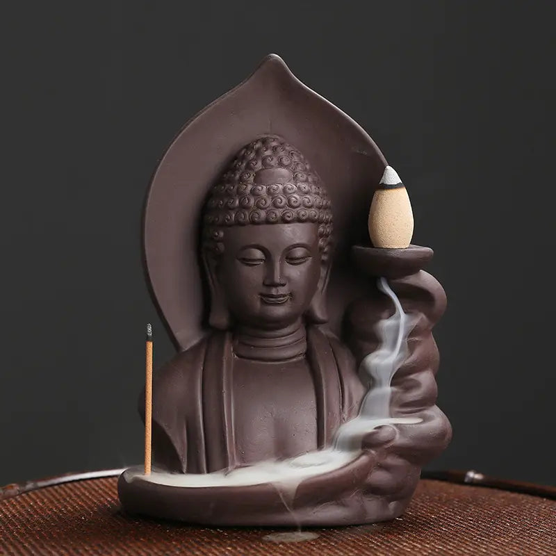Auspicious Clouds Incense Burner – Elegant Spiritual Holder for Home & Meditation