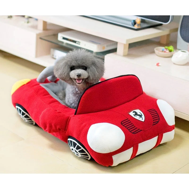 Luxury Car Pet Nest – Cozy & Safe Travel Bed for Pets