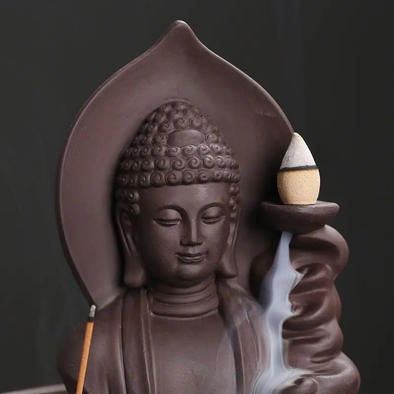 Auspicious Clouds Incense Burner – Elegant Spiritual Holder for Home & Meditation