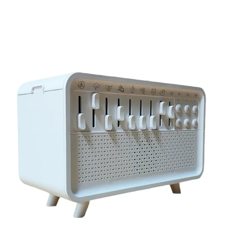 3-in-1 Bluetooth Speaker, Night Light & Humidifier – White Noise & Nature Sounds