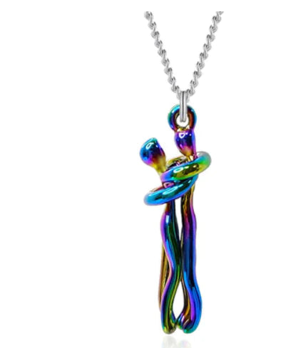 Hug Necklace – Unisex Symbol of Love and Connection