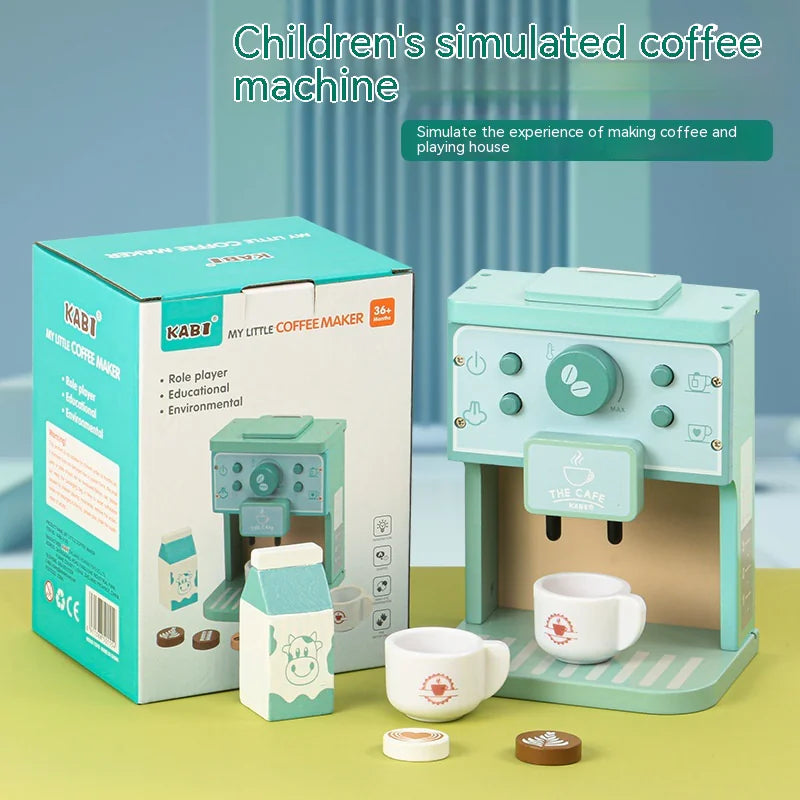 Wooden Pretend Tea Party Playset for Kids – Imaginative Role Play Set