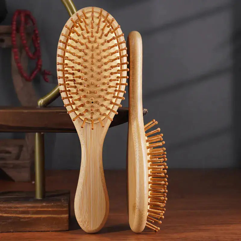 Pure Bamboo Hair Brush – Natural Harmony for Hair & Scalp