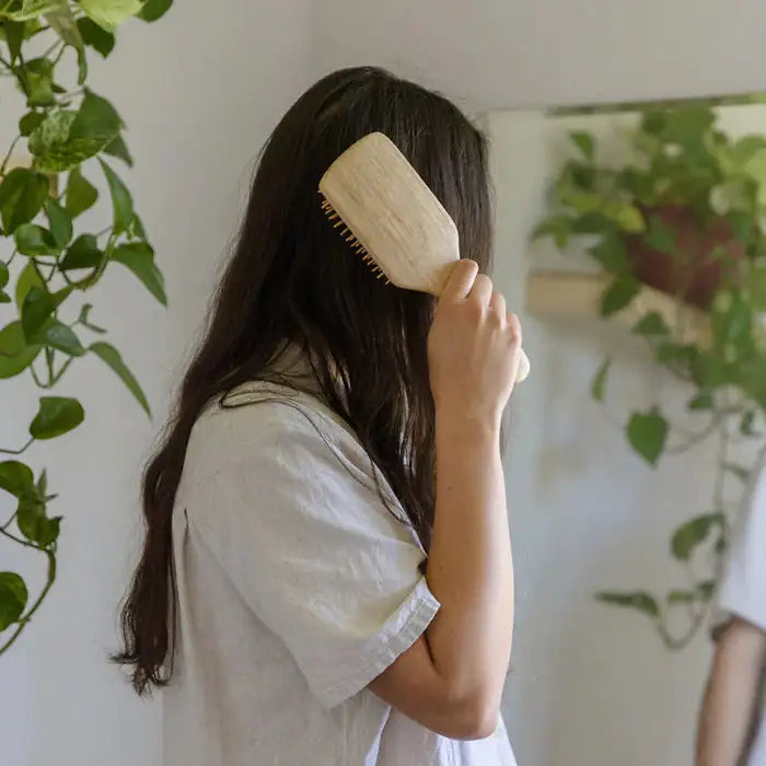 Pure Bamboo Hair Brush – Natural Harmony for Hair & Scalp