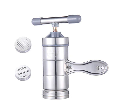 Manual Stainless Steel Noodle Maker – Compact Pasta Machine for Homemade Noodles