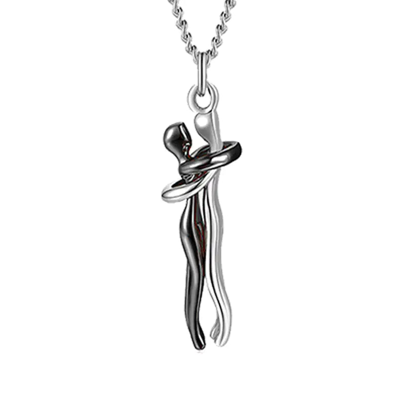 Hug Necklace – Unisex Symbol of Love and Connection