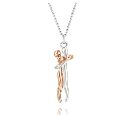 Hug Necklace – Unisex Symbol of Love and Connection