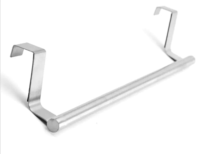 Stainless Steel Towel Rack – Over-the-Door, No-Drill, Modern Minimalist Design