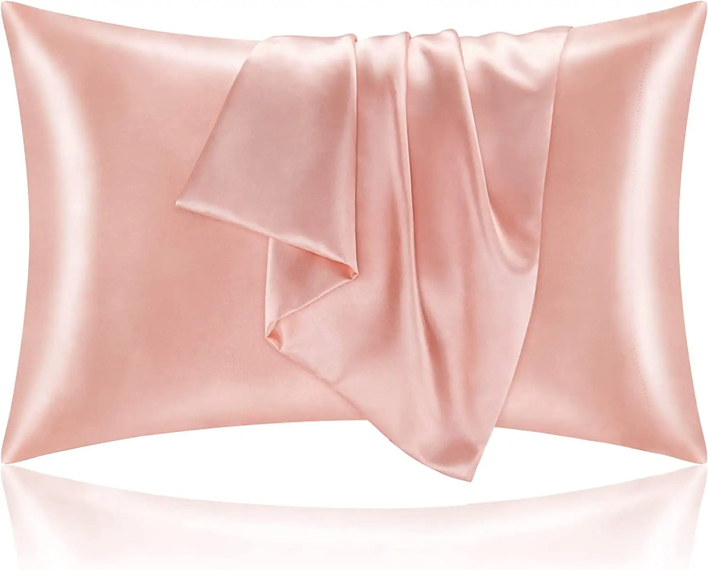 Luxury Satin Silk Pillowcases (Set of 2) for Hair & Skin – Anti-Frizz, Anti-Wrinkle