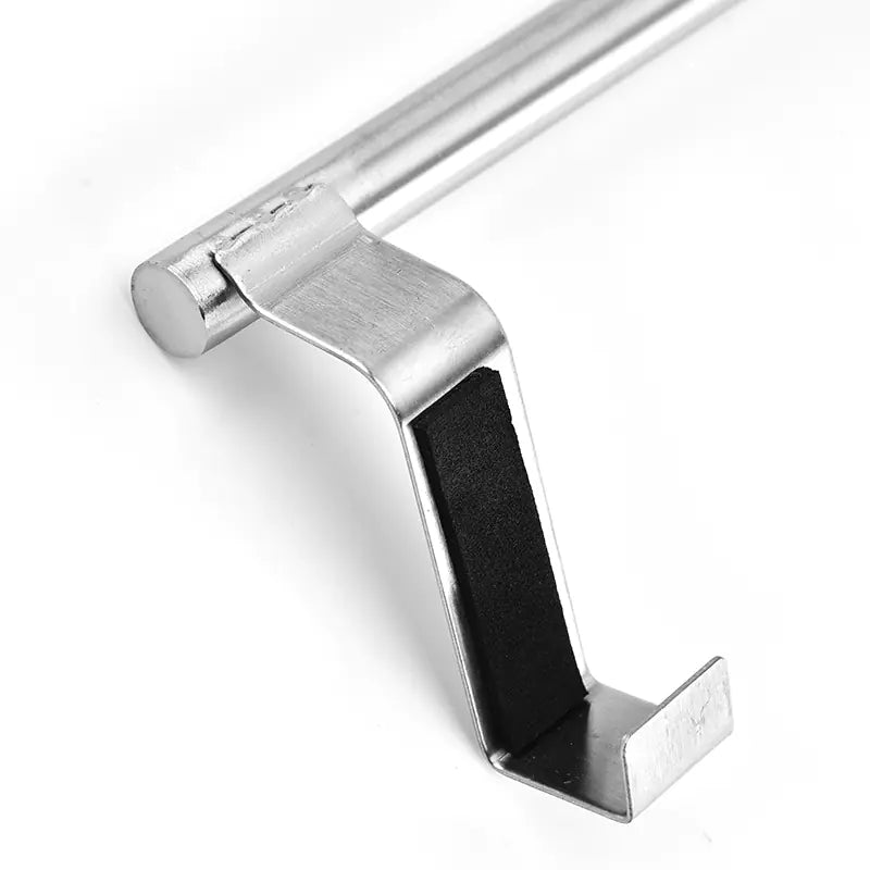 Stainless Steel Towel Rack – Over-the-Door, No-Drill, Modern Minimalist Design