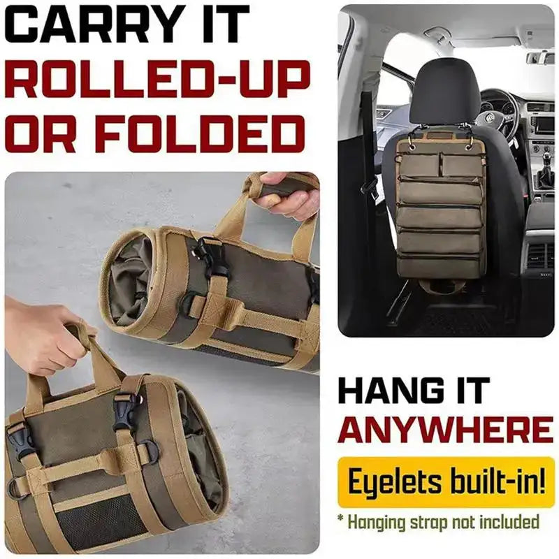 Tool Roll Organizer – Rugged & Stylish Gear Storage
