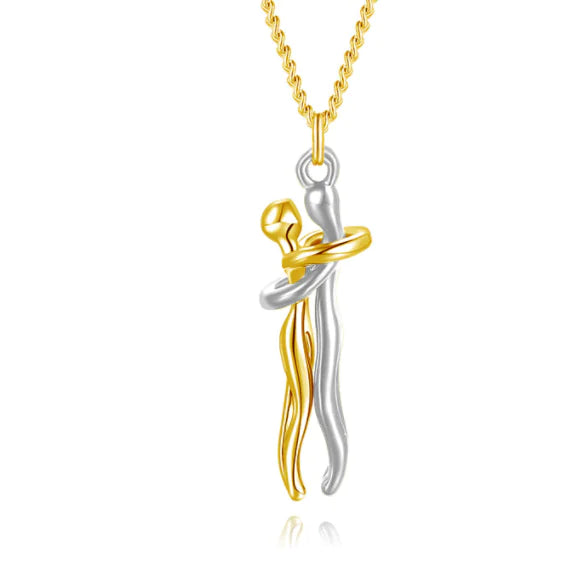Hug Necklace – Unisex Symbol of Love and Connection