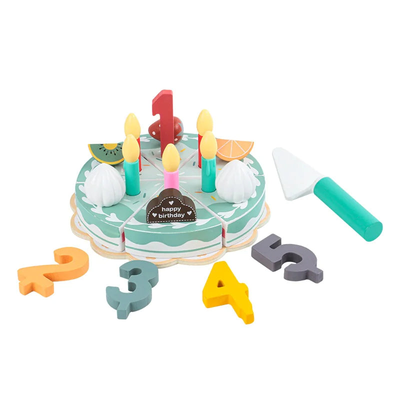 Wooden Pretend Tea Party Playset for Kids – Imaginative Role Play Set