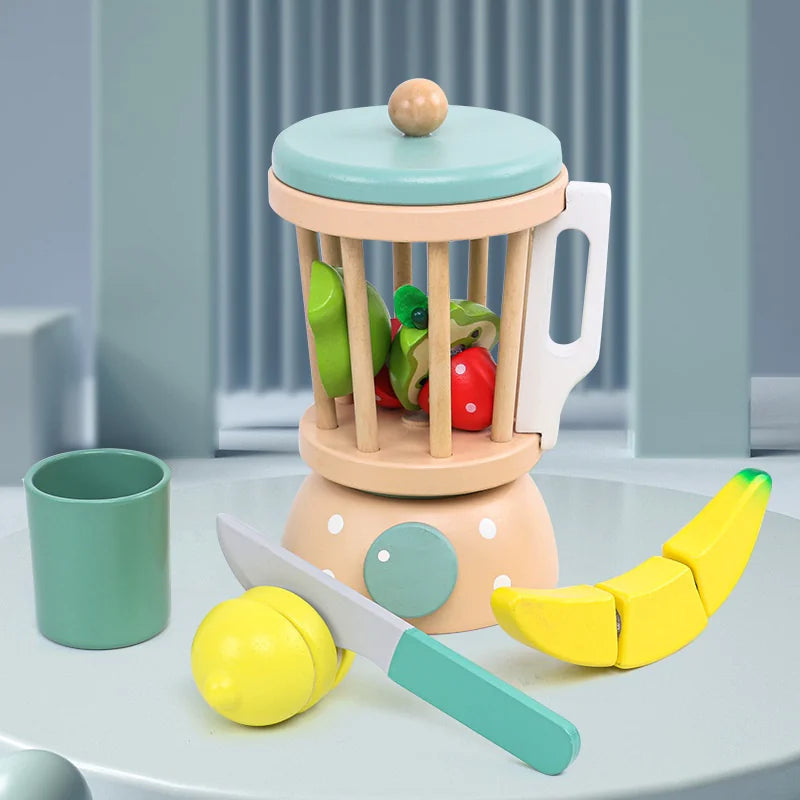 Wooden Pretend Tea Party Playset for Kids – Imaginative Role Play Set