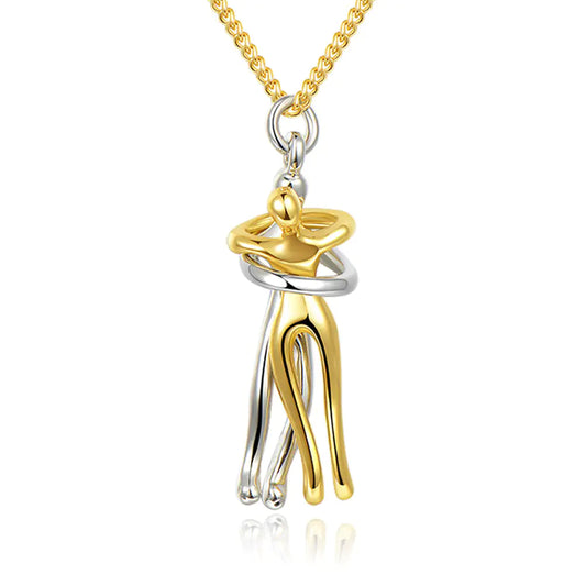 Hug Necklace – Unisex Symbol of Love and Connection
