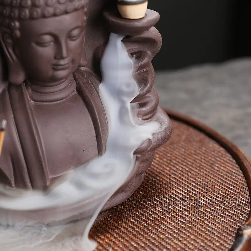 Auspicious Clouds Incense Burner – Elegant Spiritual Holder for Home & Meditation