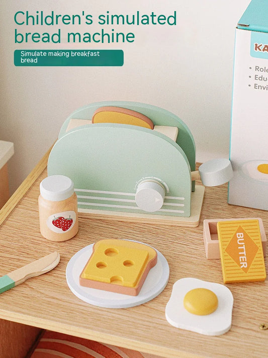 Wooden Pretend Tea Party Playset for Kids – Imaginative Role Play Set