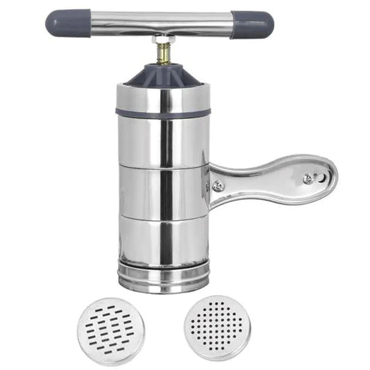 Manual Stainless Steel Noodle Maker – Compact Pasta Machine for Homemade Noodles